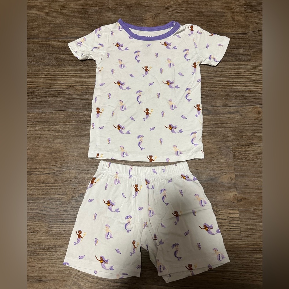 (5 for $30) Bubble Baby Mermaids SS Set